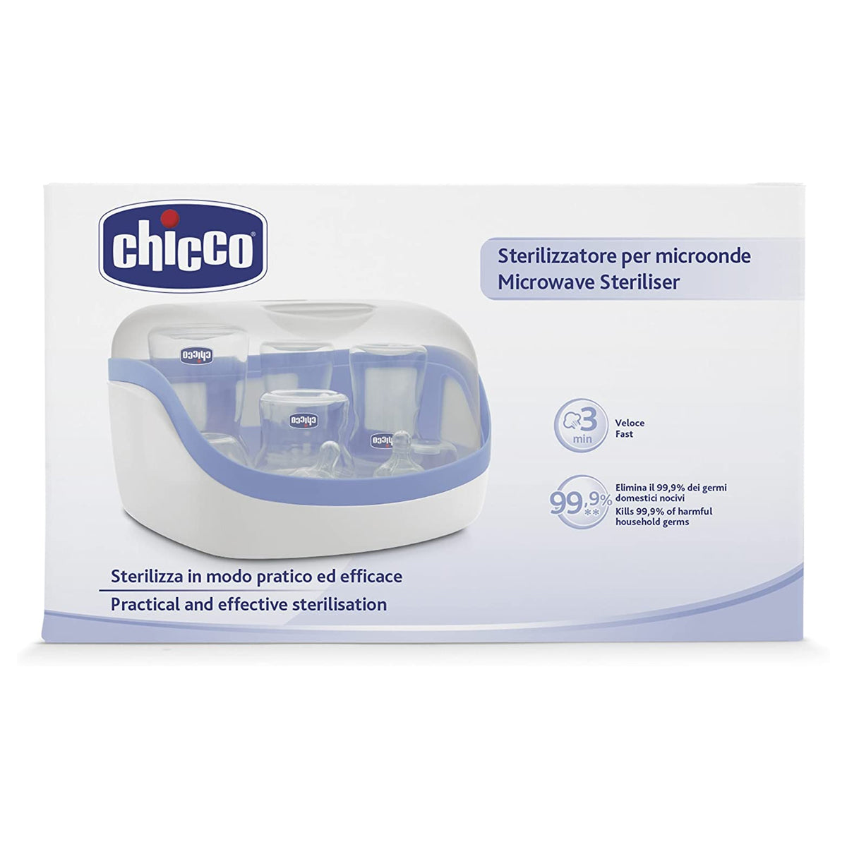 Chicco Steril Natural Maxi For Microwave Ovens